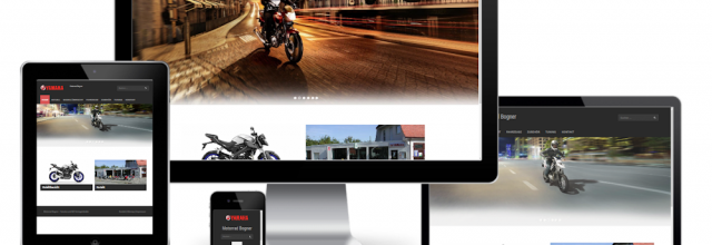 Motorrad Bogner - Webseite (WordPress)