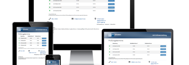 IHK AdA Onlineanmeldung Symfony